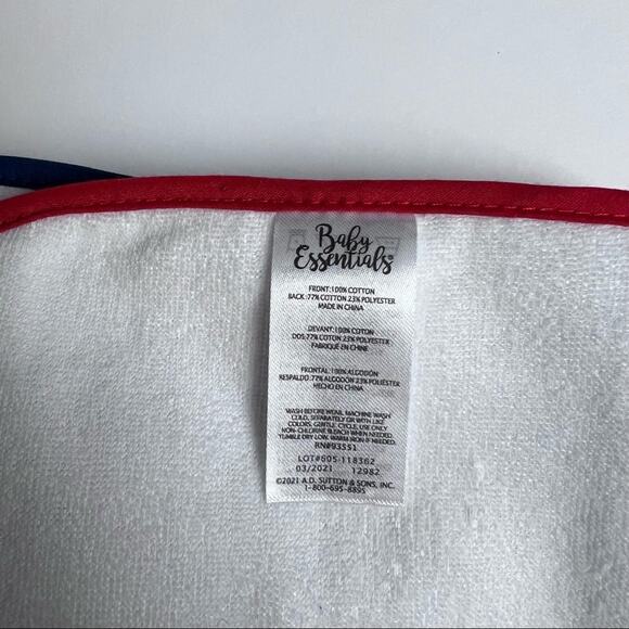 Baby Essentials July Fourth Bib and 1 Pair Socks Accessories Set - Picture 7 of 9